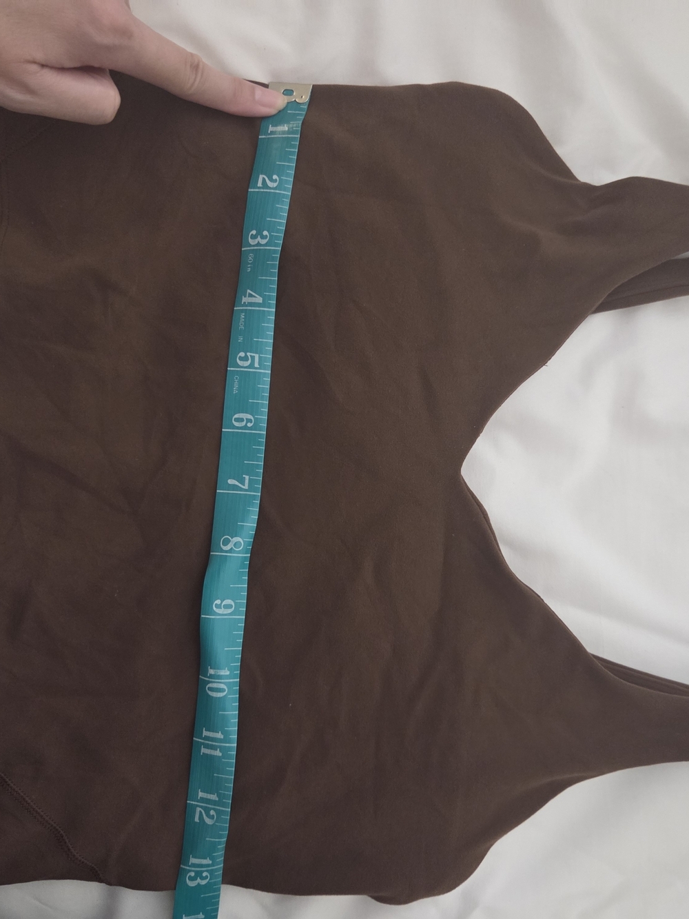 lululemon athletica Chocolate Brown Scoop Tank